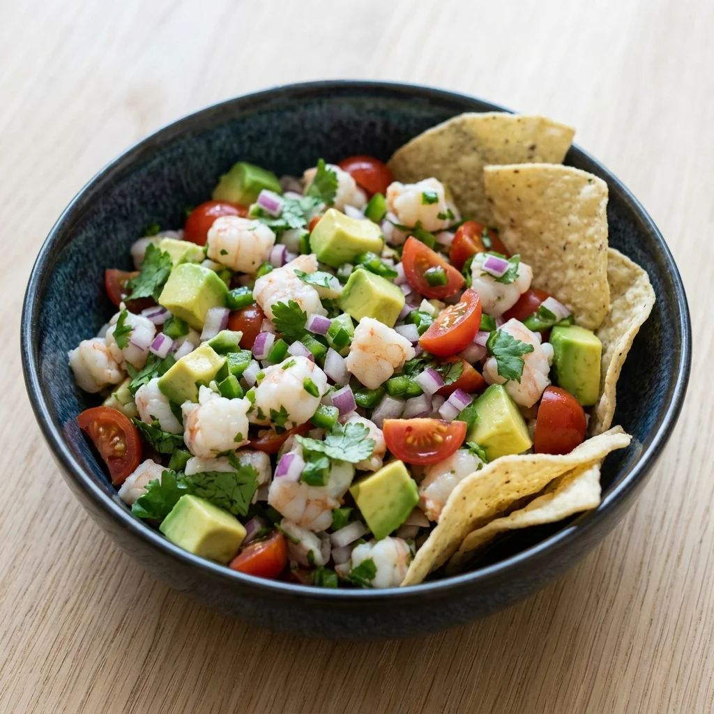 Shrimp and Avocado Ceviche