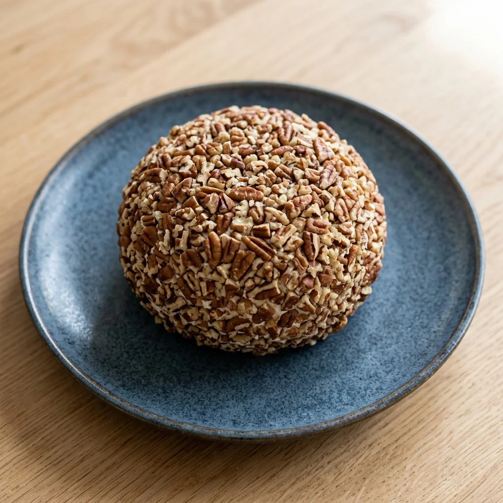 Cheese Ball with Chopped Pecans