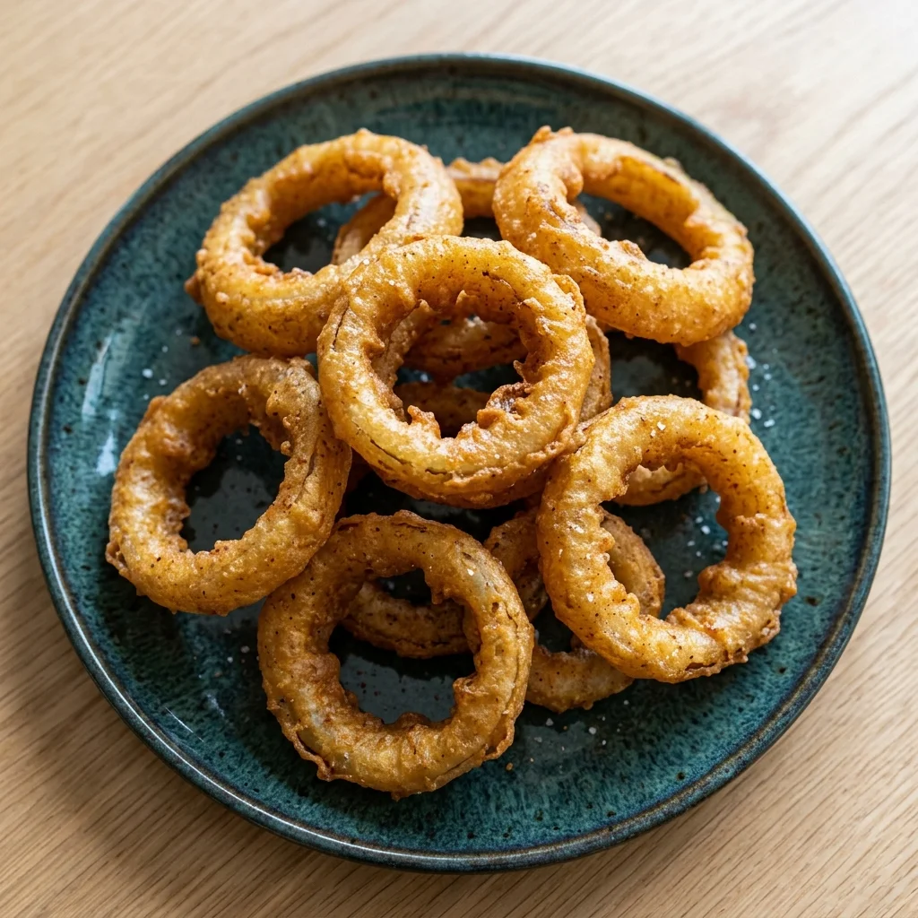 Beer-Battered Onion Rings