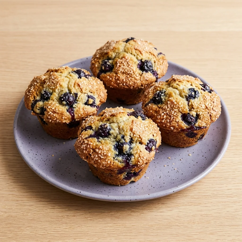 Bakery-Style Blueberry Muffins