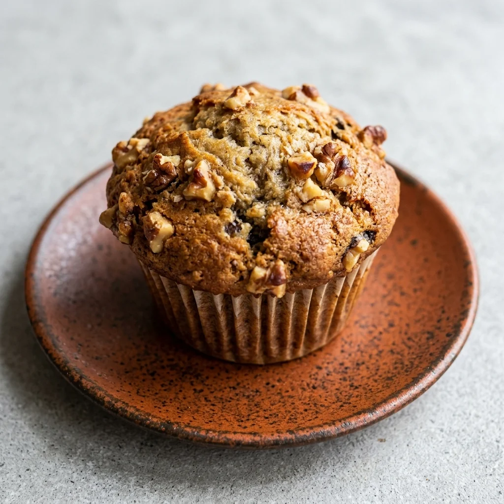 Classic Banana Walnut Muffins
