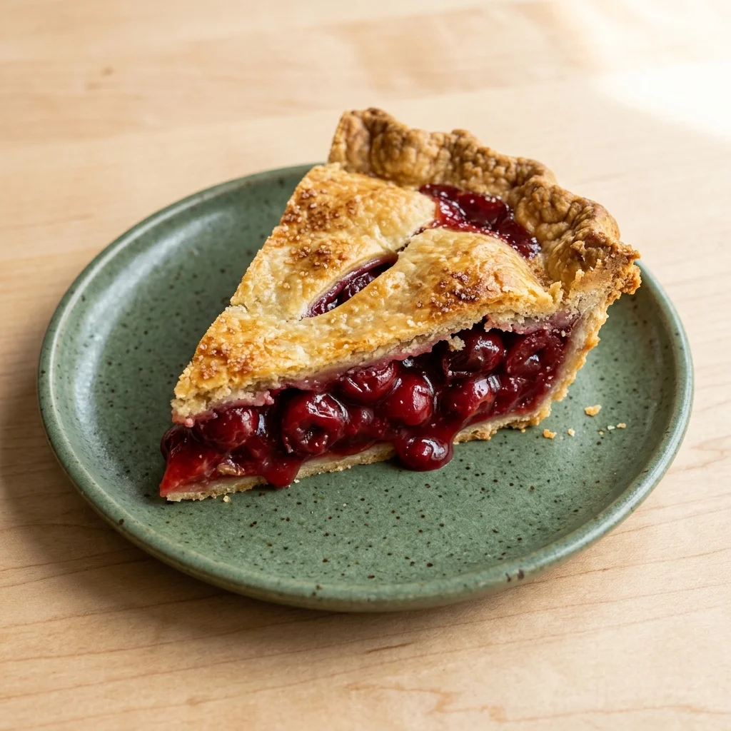 Cherry Pie with All-Butter Crust