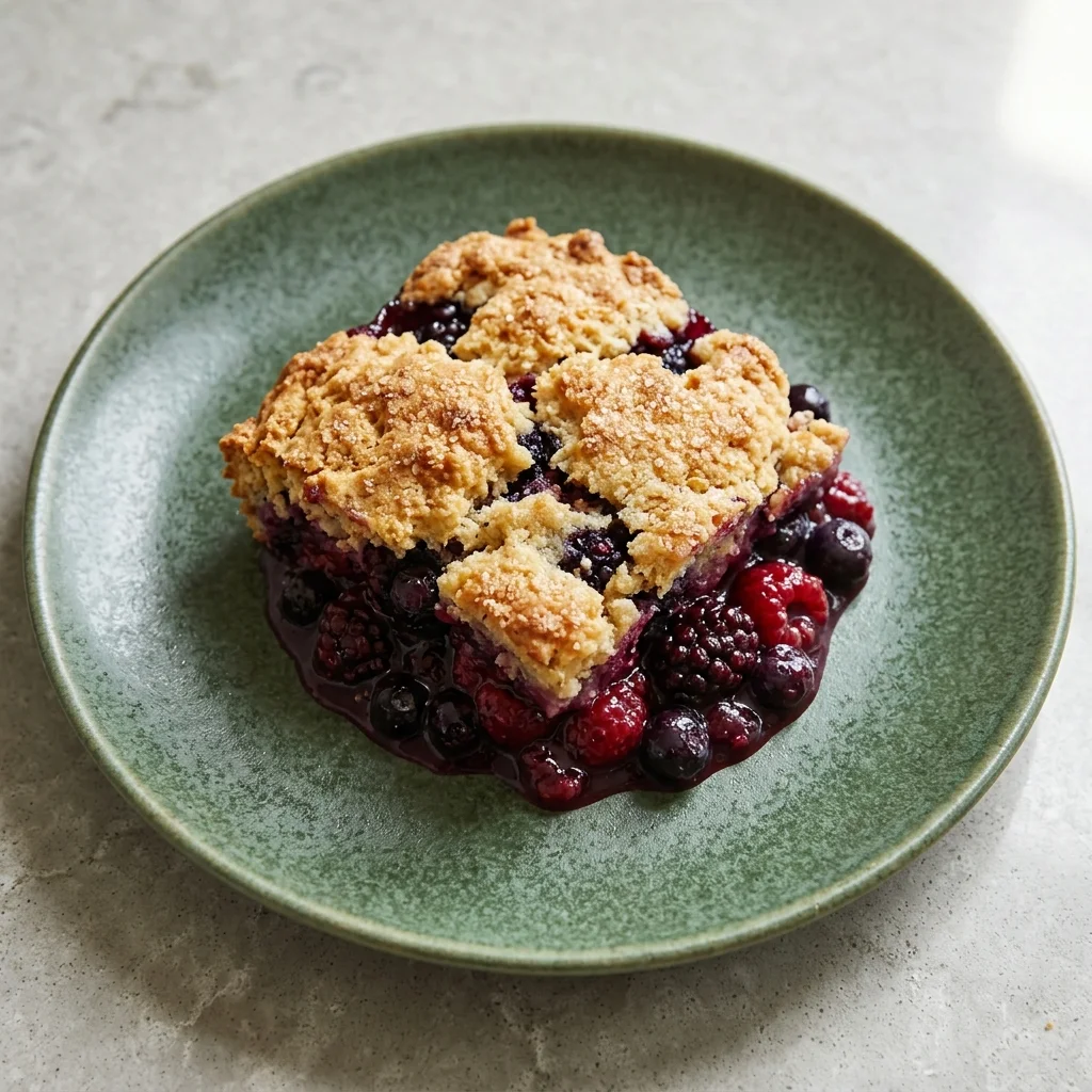 Classic Berry Cobbler