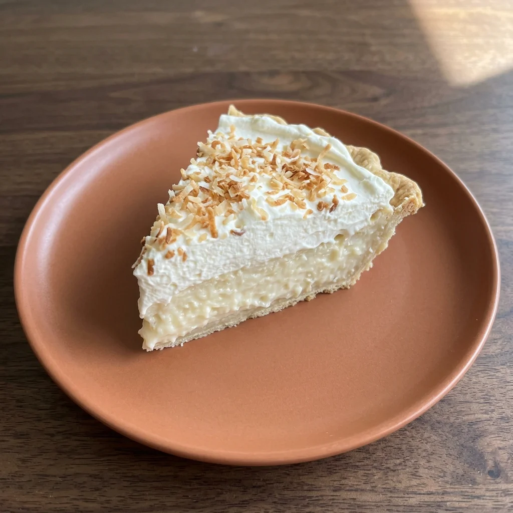 Classic Coconut Cream Pie