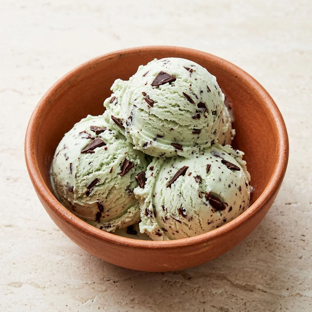 Classic Mint Chocolate Chip Ice Cream