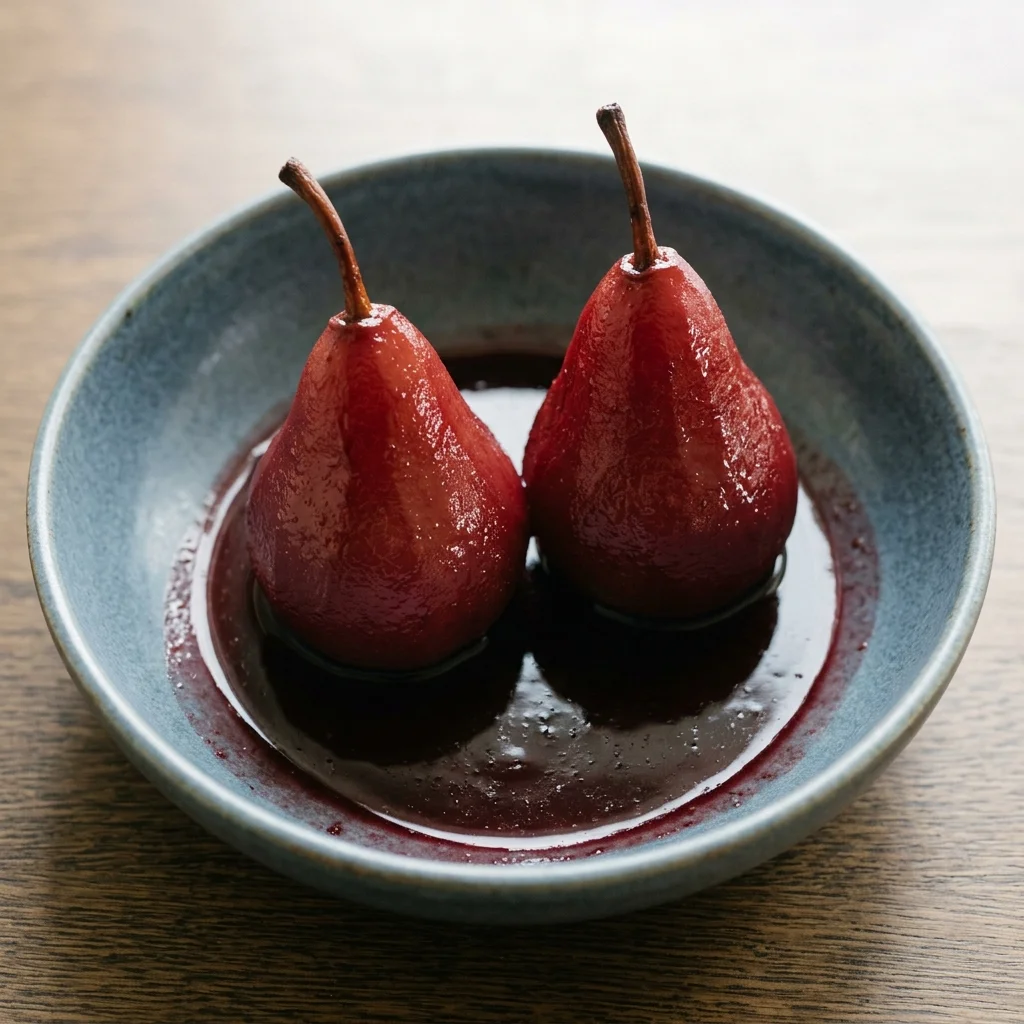 Classic Poached Pears