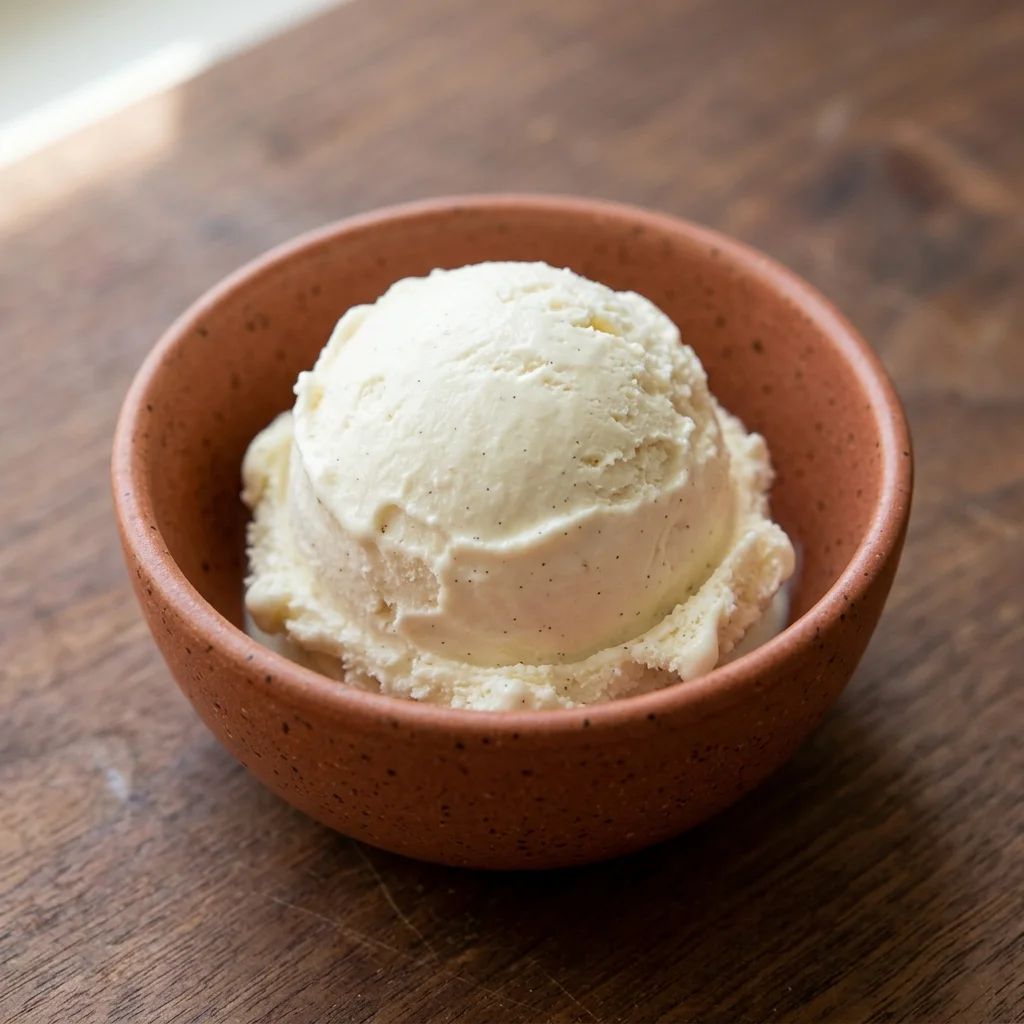 No-Churn Vanilla Ice Cream