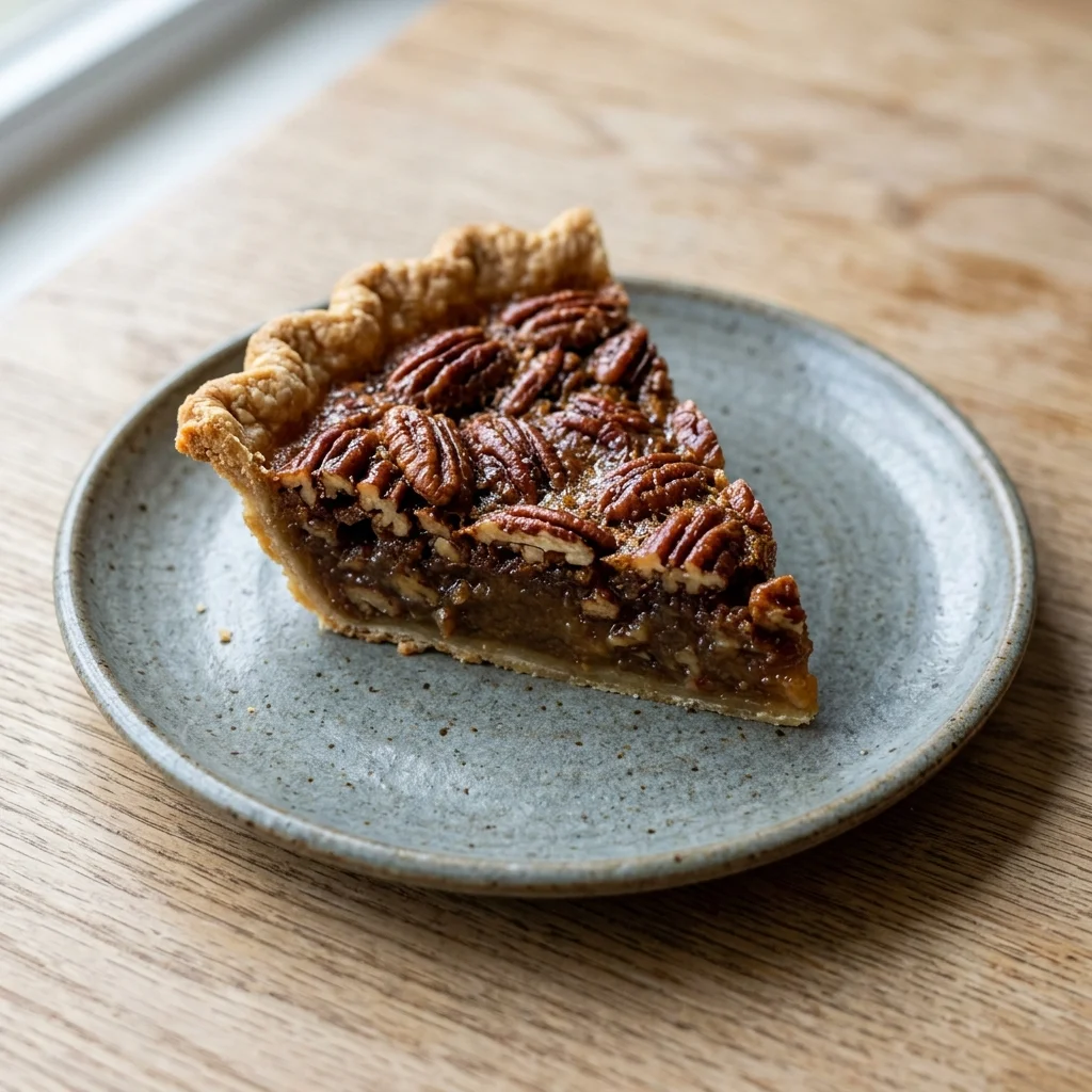 Pecan Pie with Bourbon