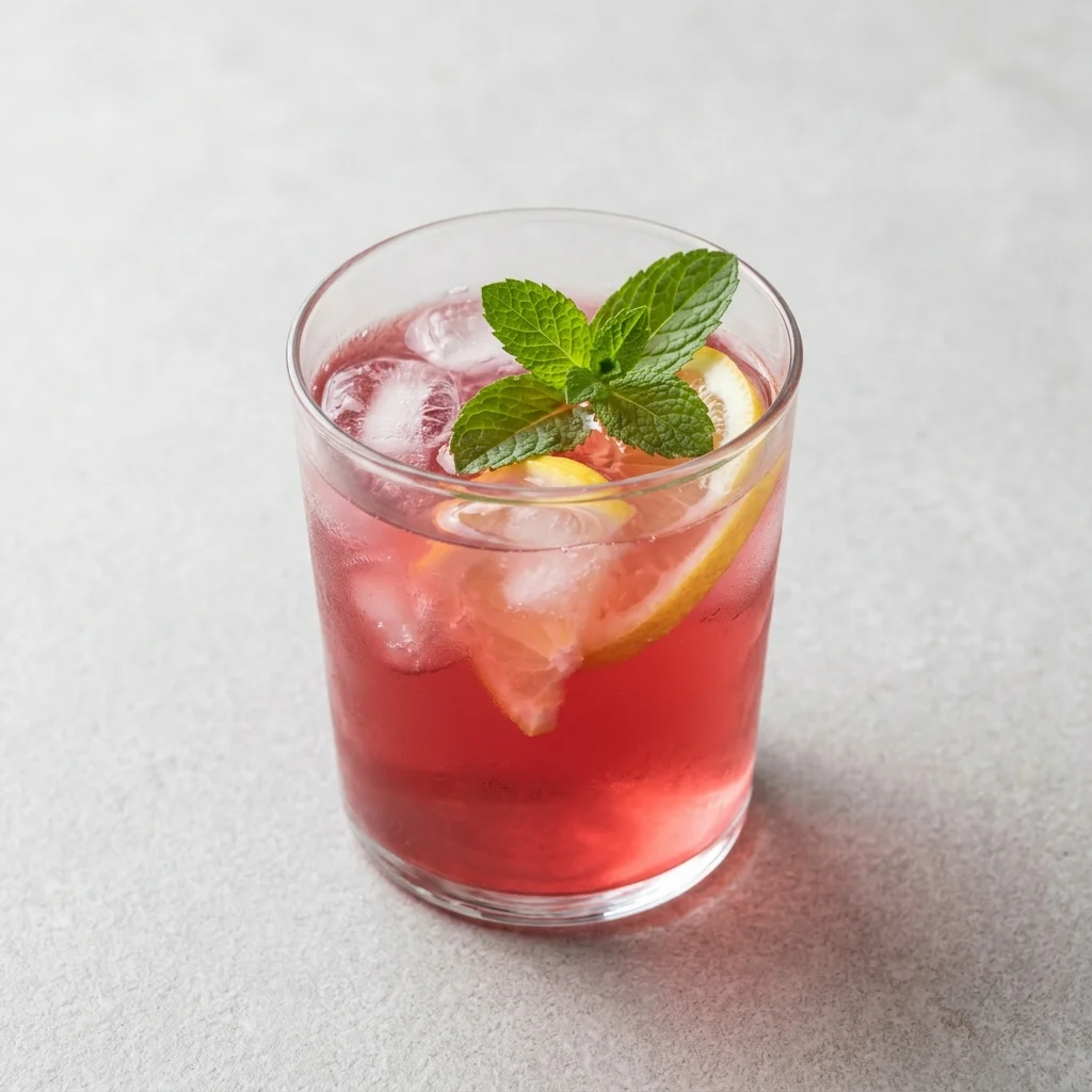 Pink Lemonade with Hibiscus