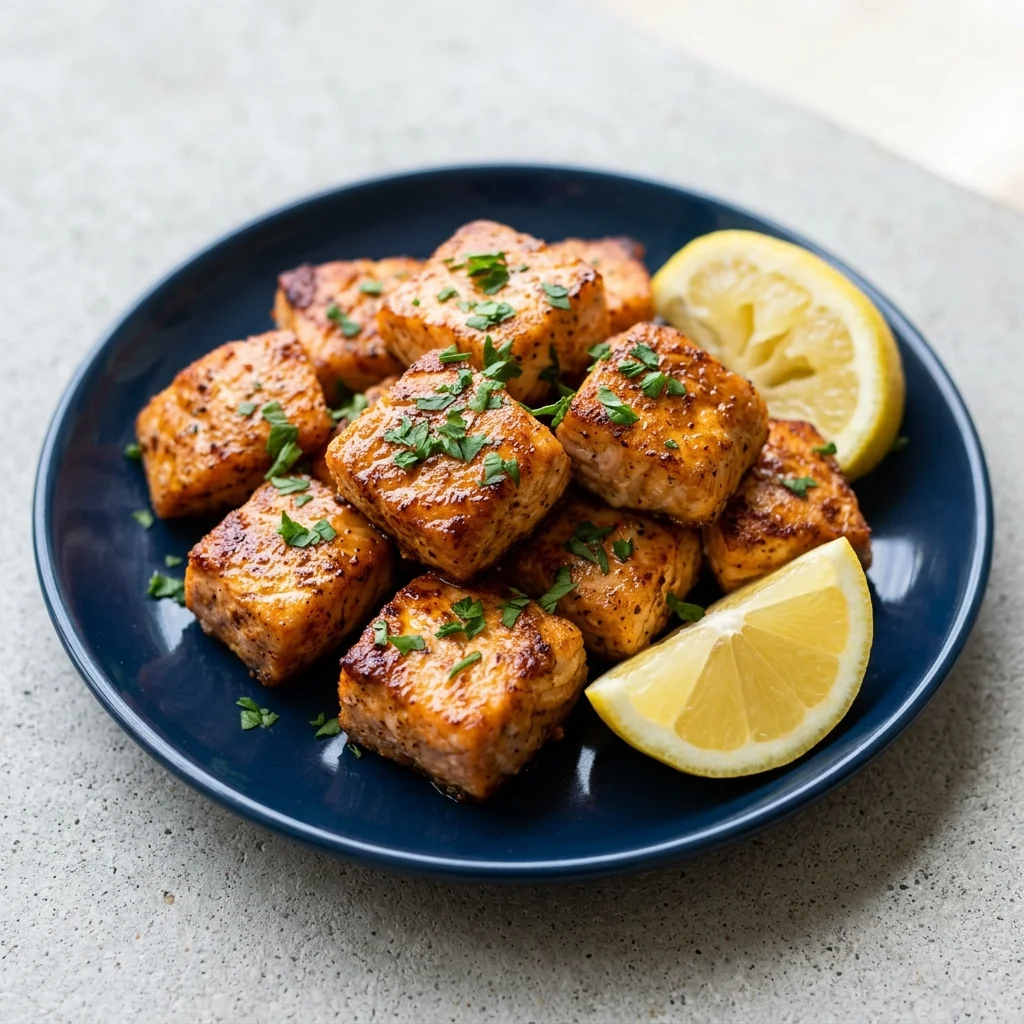 Air Fryer Salmon Bites