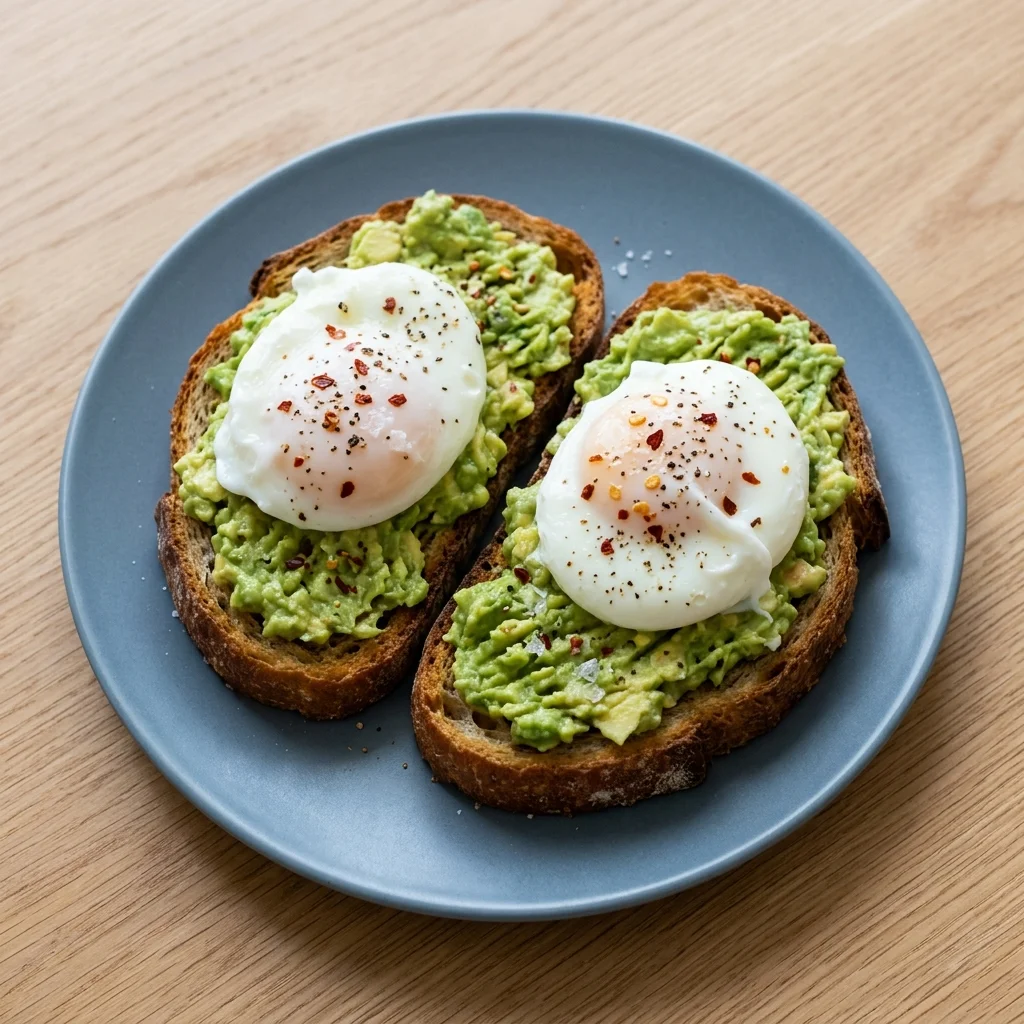 Avocado Toast with Poached Egg