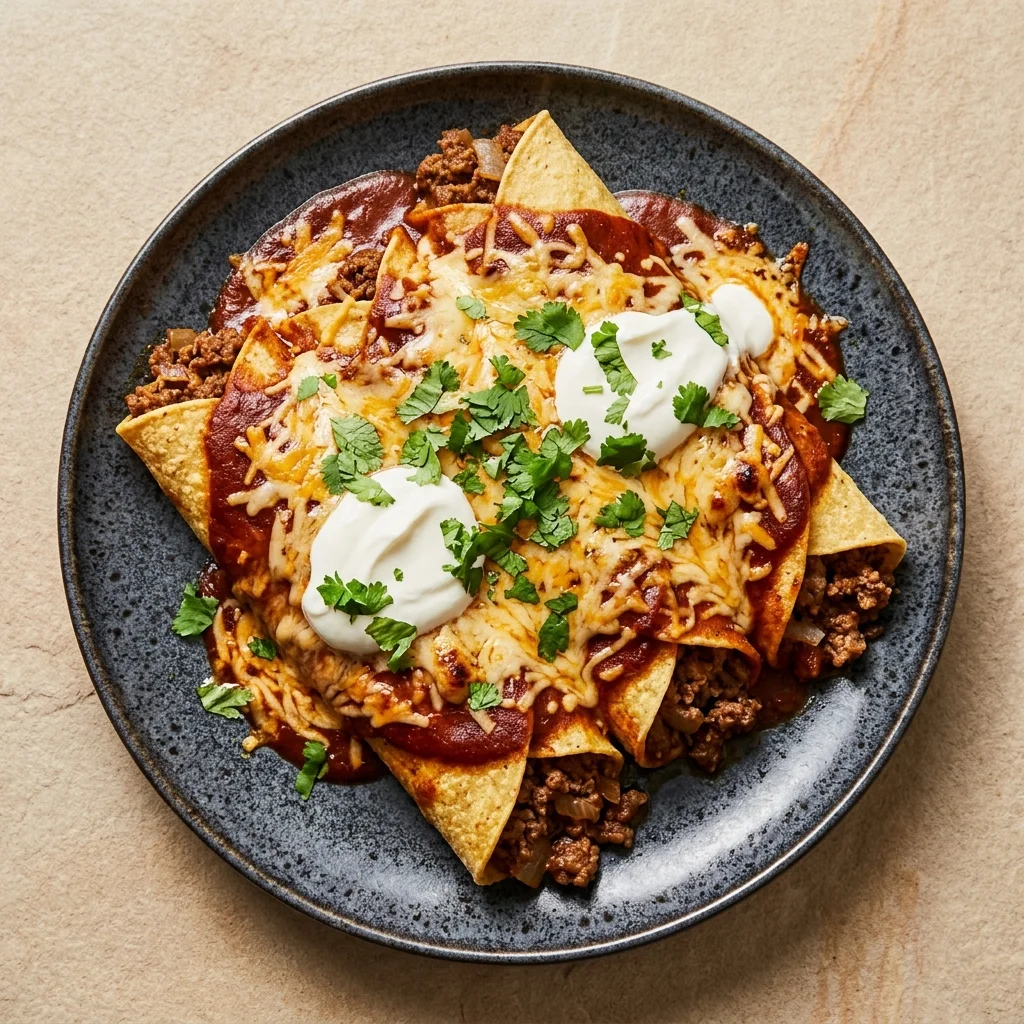 Classic Beef Enchiladas