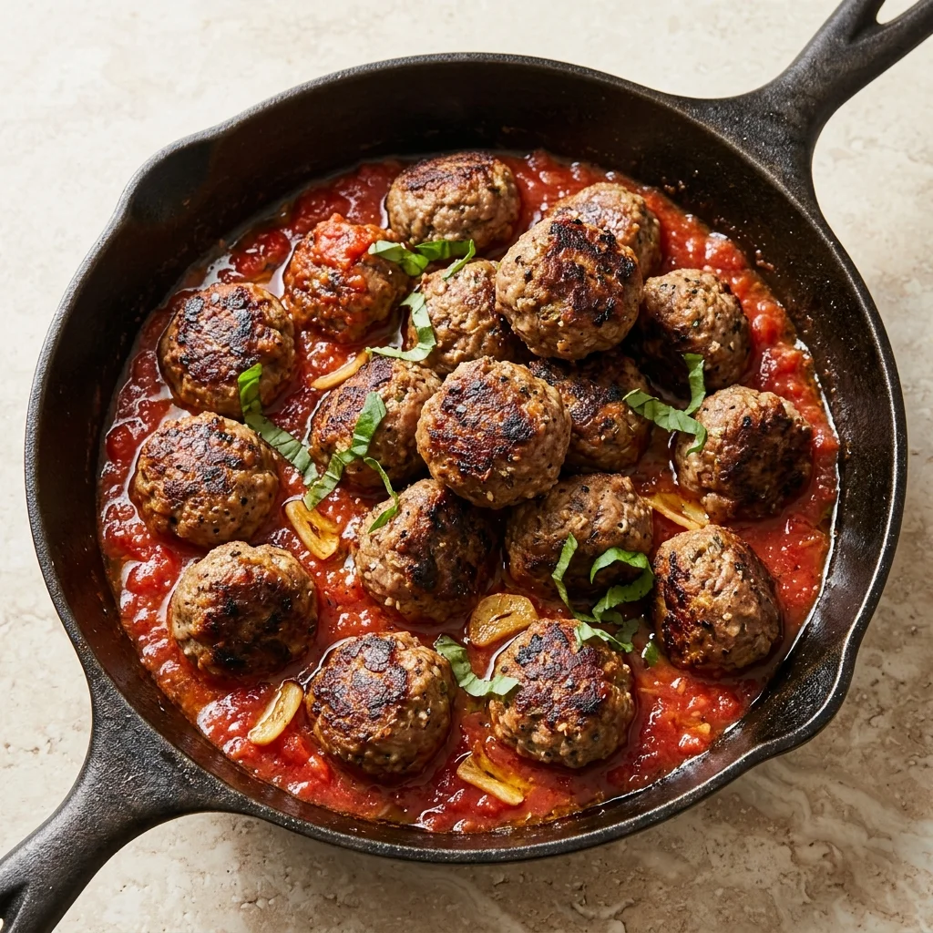 Classic Beef Meatballs