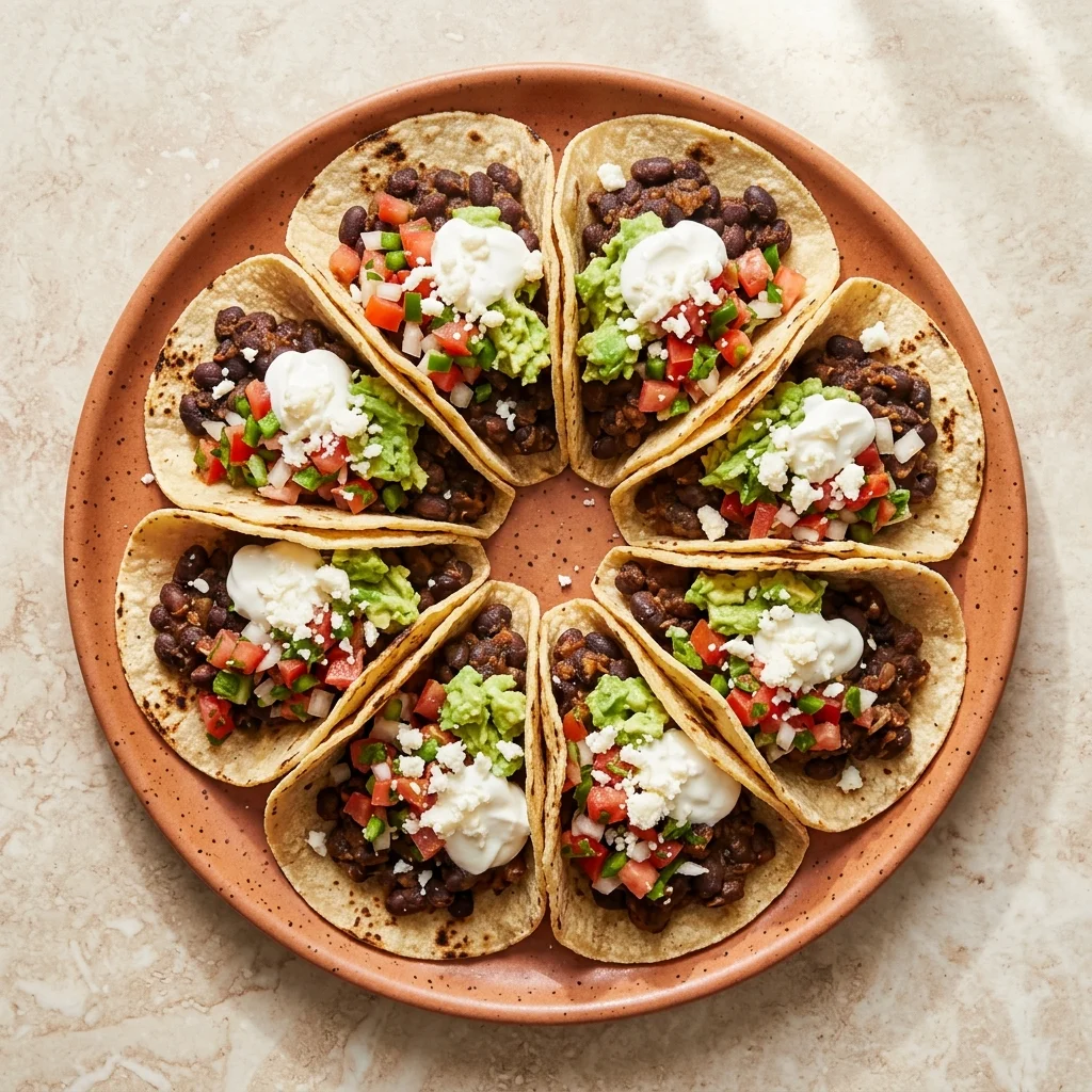 Classic Black Bean Tacos