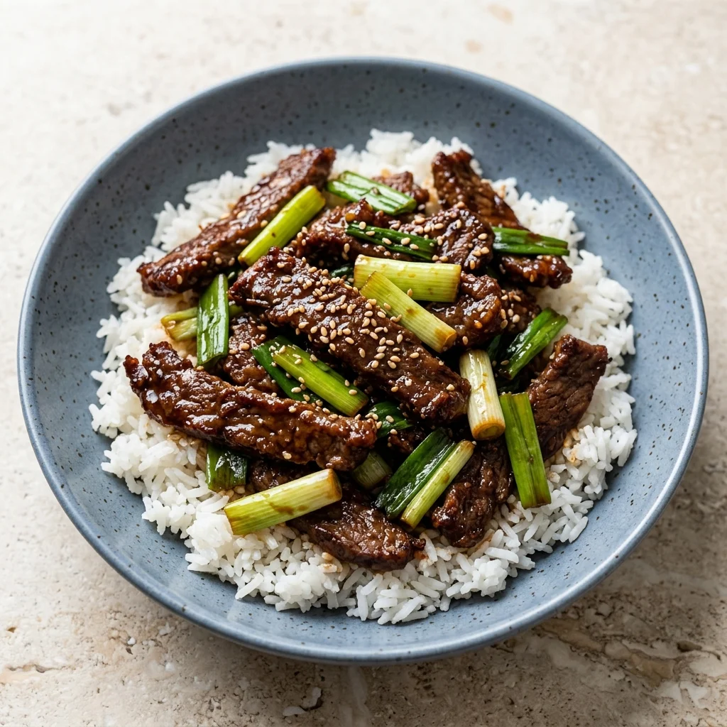 Classic Mongolian Beef