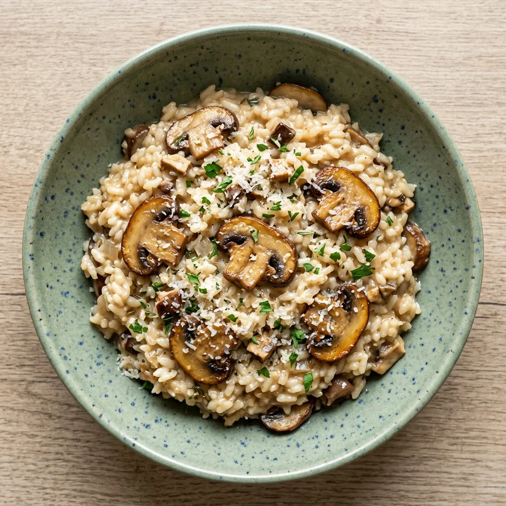 Classic Mushroom Risotto