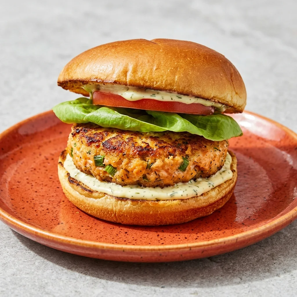 Classic Salmon Burgers