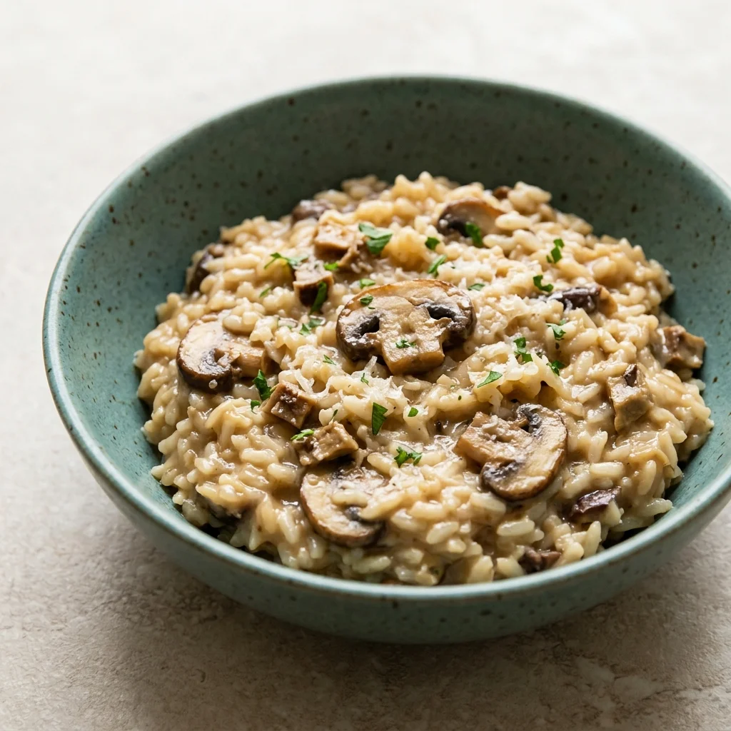 Instant Pot Mushroom Risotto