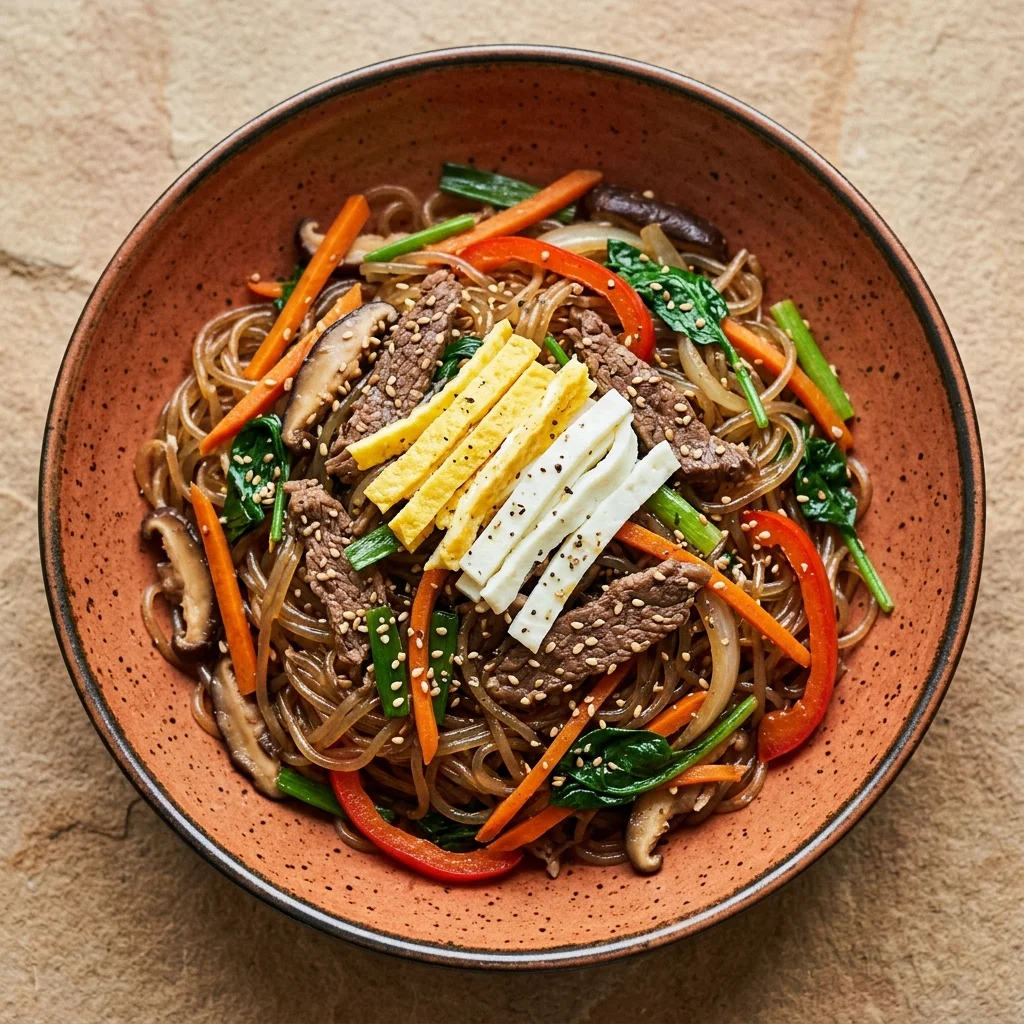 Japchae Korean Glass Noodles