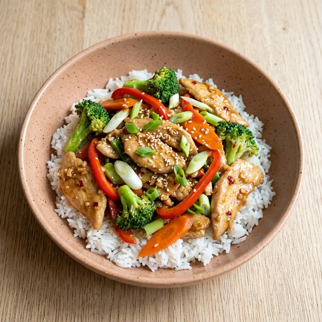 One-Pan Chicken Stir-Fry