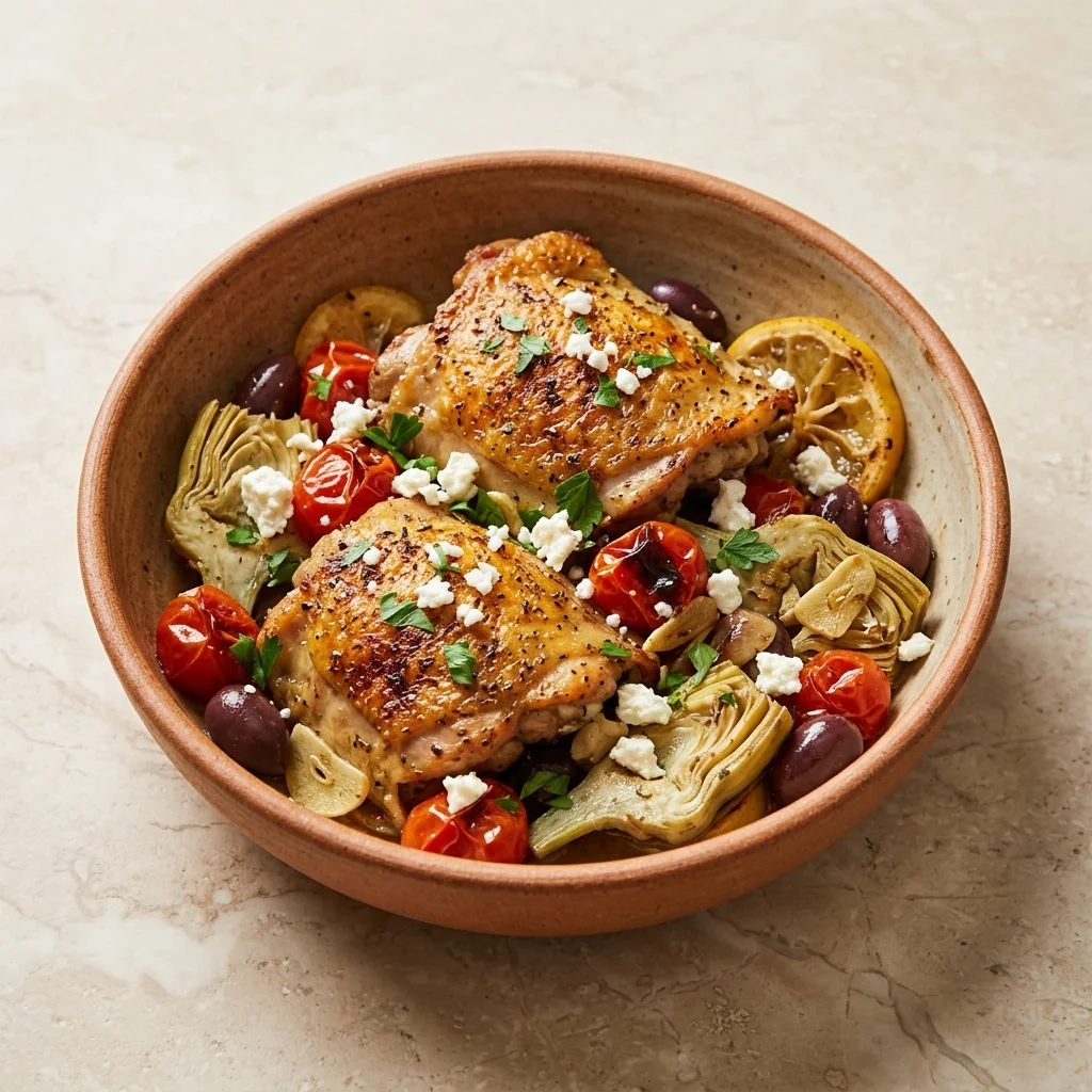One-Pan Mediterranean Chicken