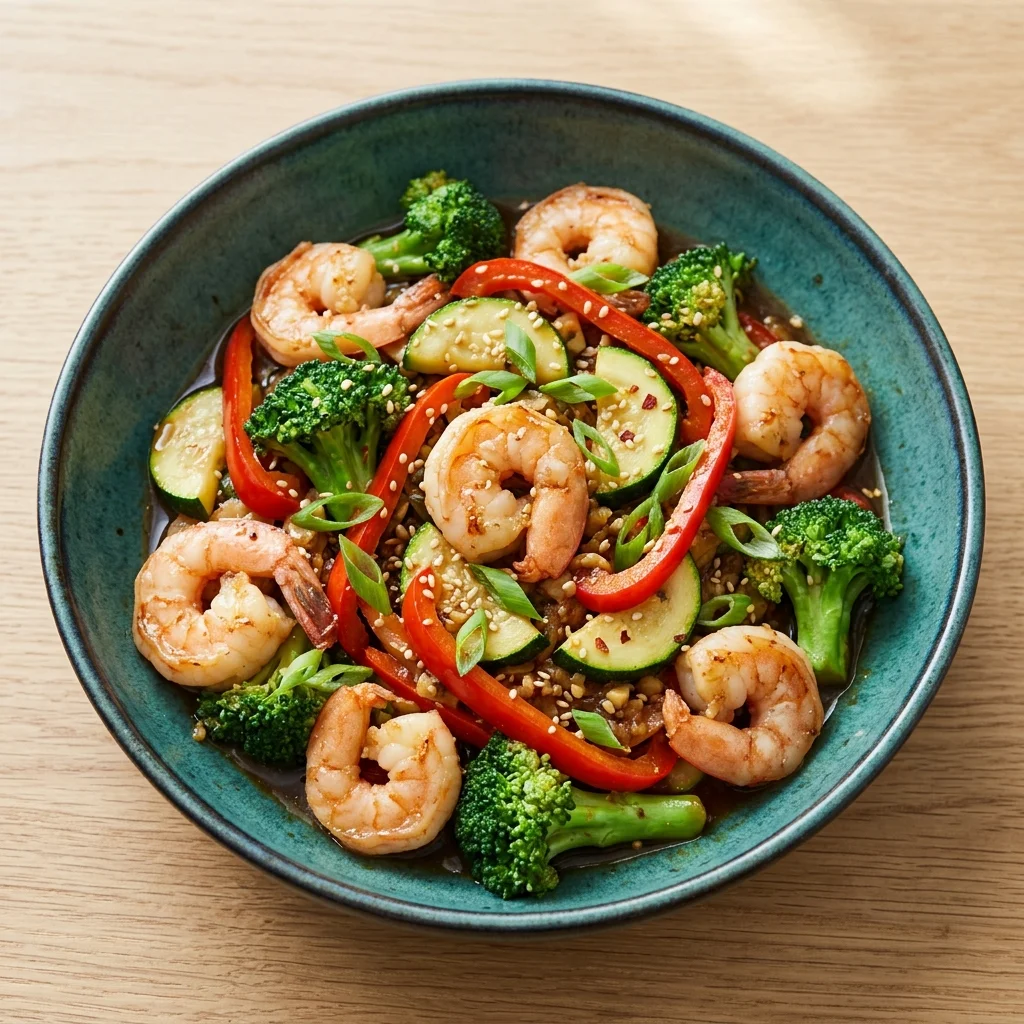 One-Pan Shrimp Stir-Fry