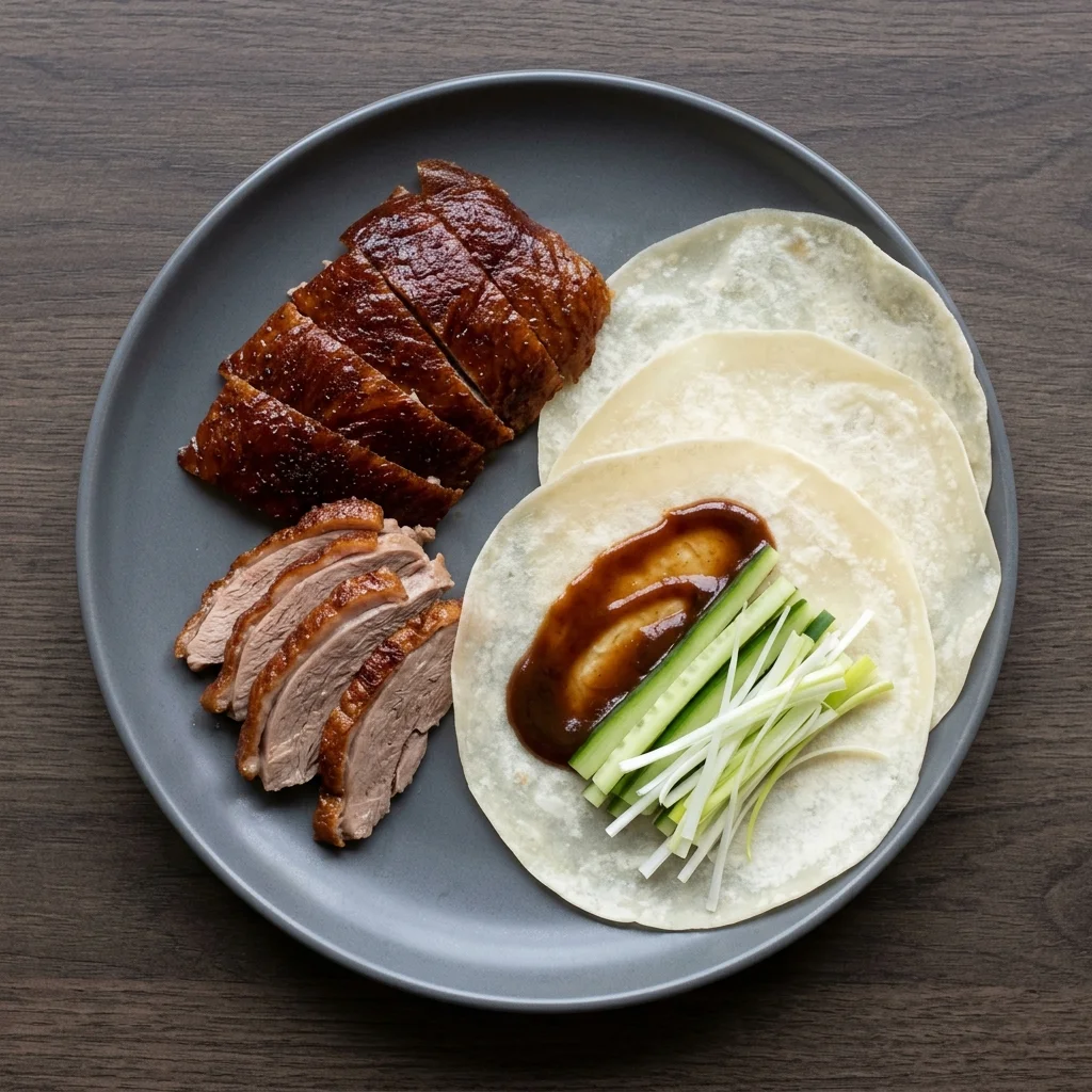 Peking Duck with Pancakes