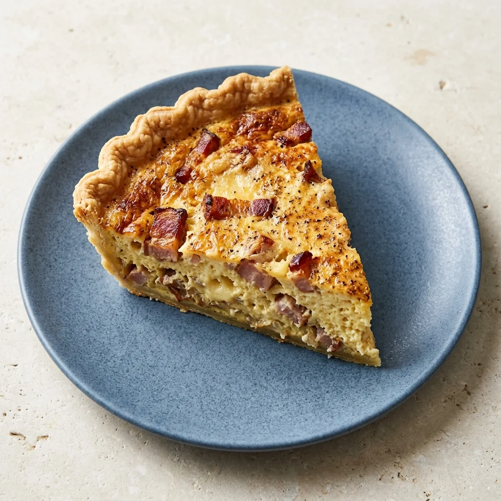 Quiche Lorraine with Bacon and Gruyère