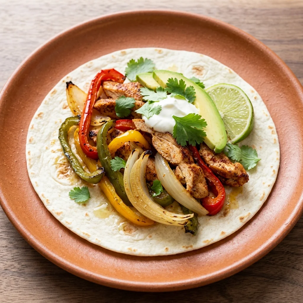 Sheet Pan Chicken Fajitas