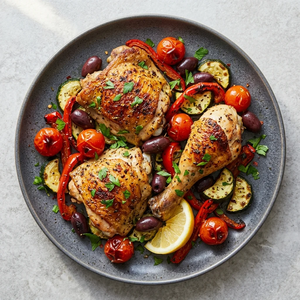 Sheet Pan Italian Chicken