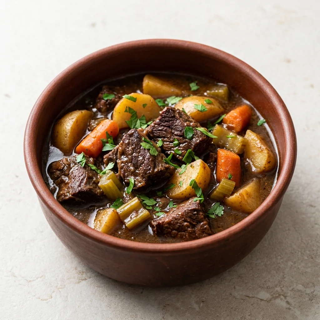 Slow Cooker Beef Stew with Guinness