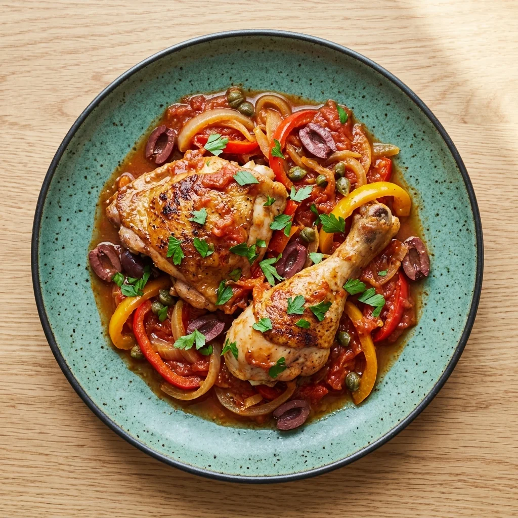 Slow Cooker Chicken Cacciatore
