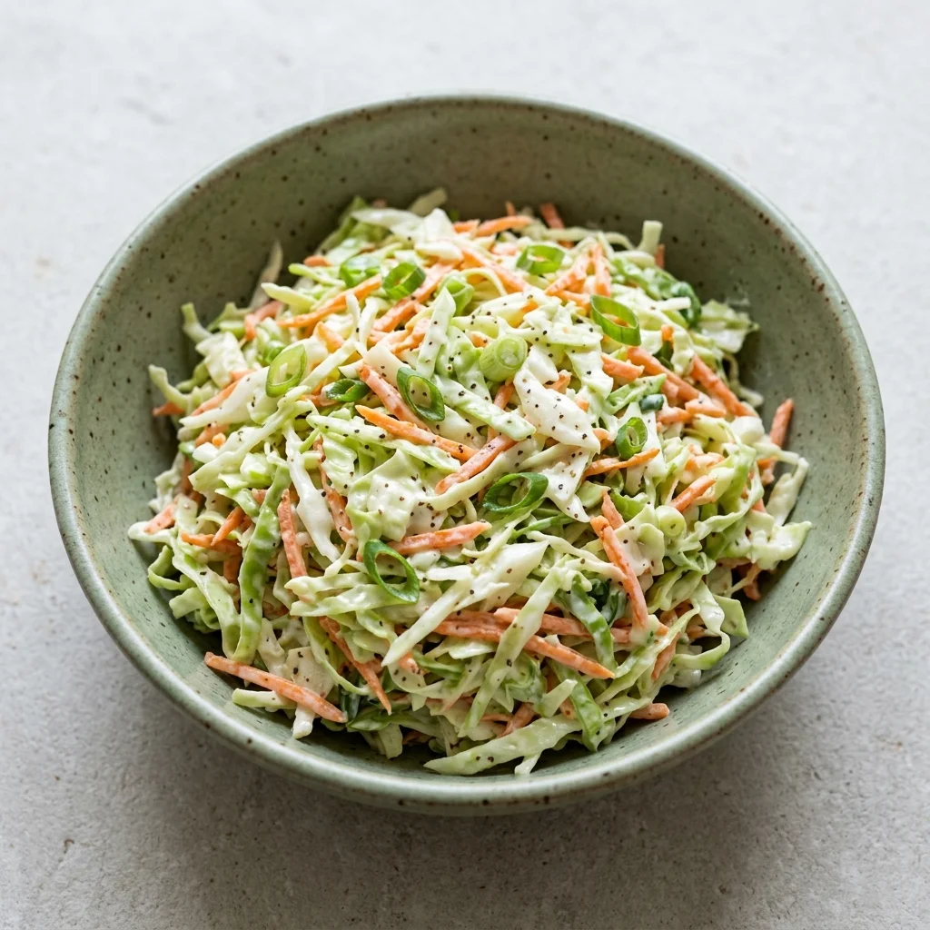 Classic Coleslaw with Mayo Dressing