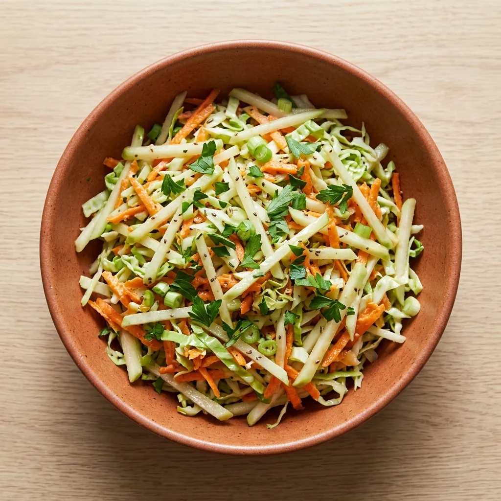 Classic Kohlrabi Slaw