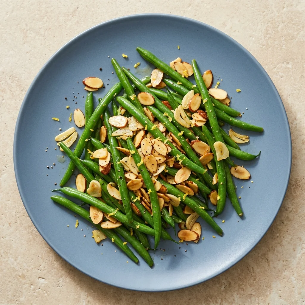 Classic Green Beans Almondine
