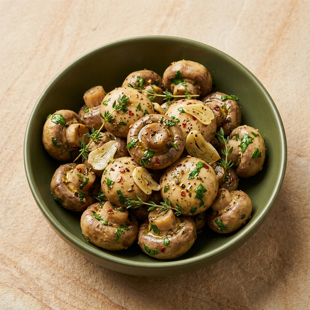 Italian Marinated Mushrooms