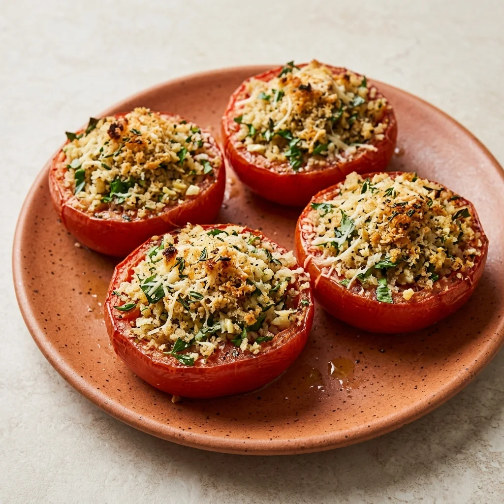 Stuffed Tomatoes with Herbs and Breadcrumbs