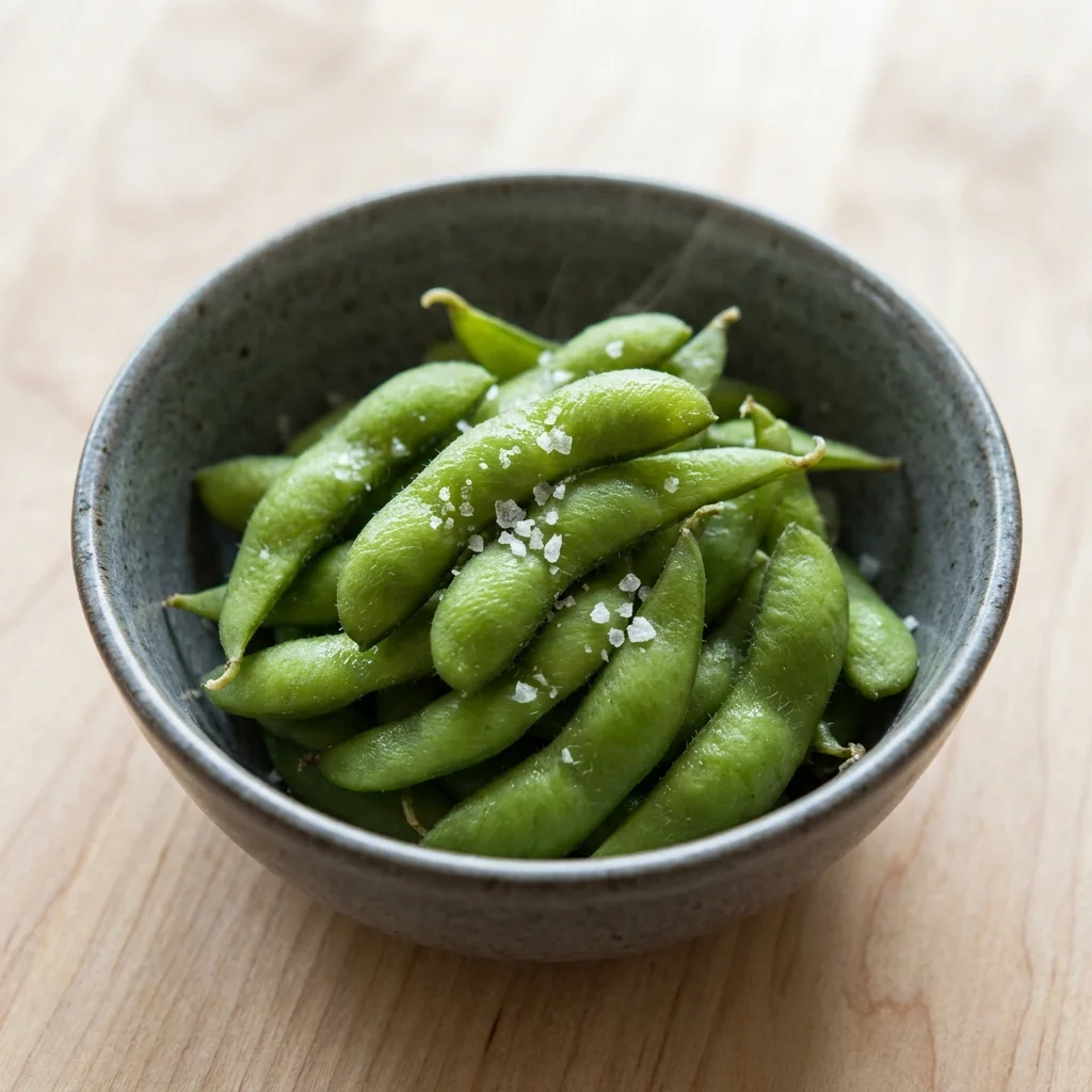 Edamame with Sea Salt