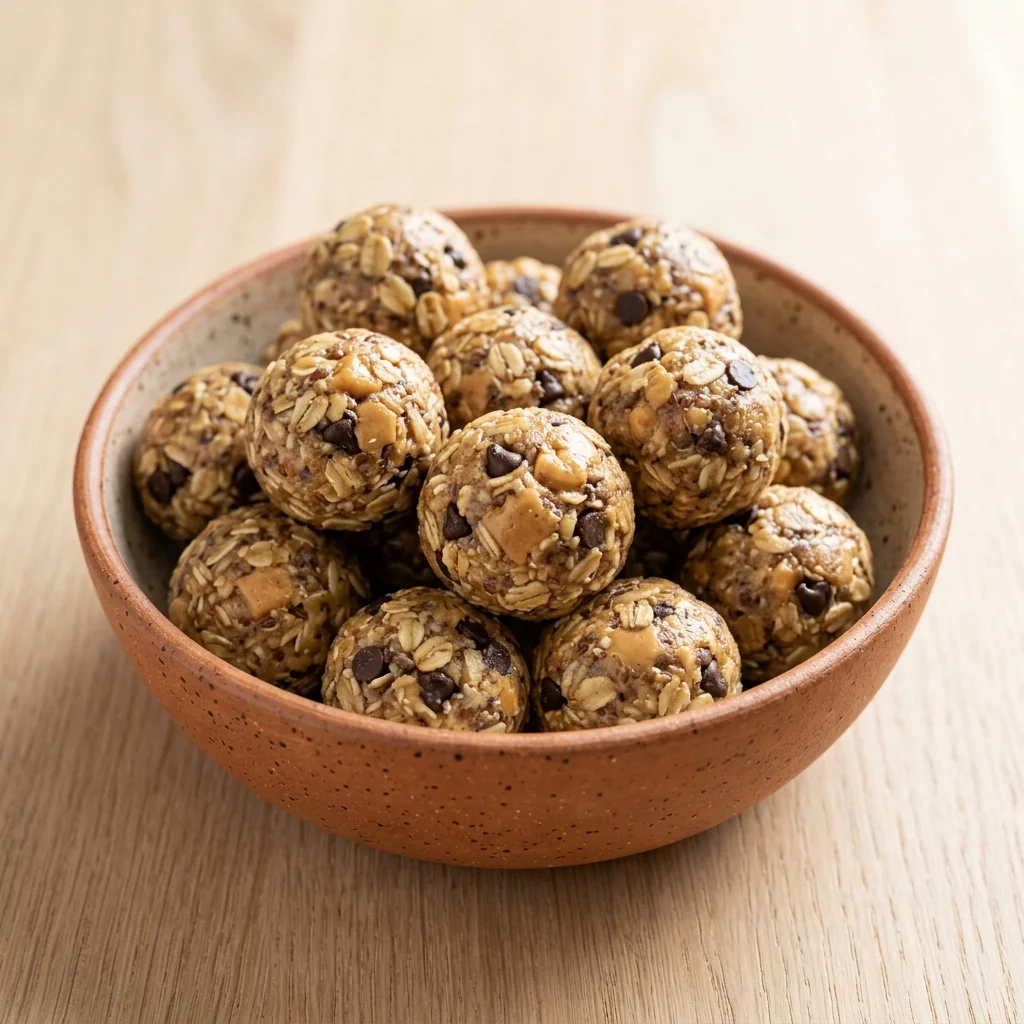 Peanut Butter Oat Energy Balls
