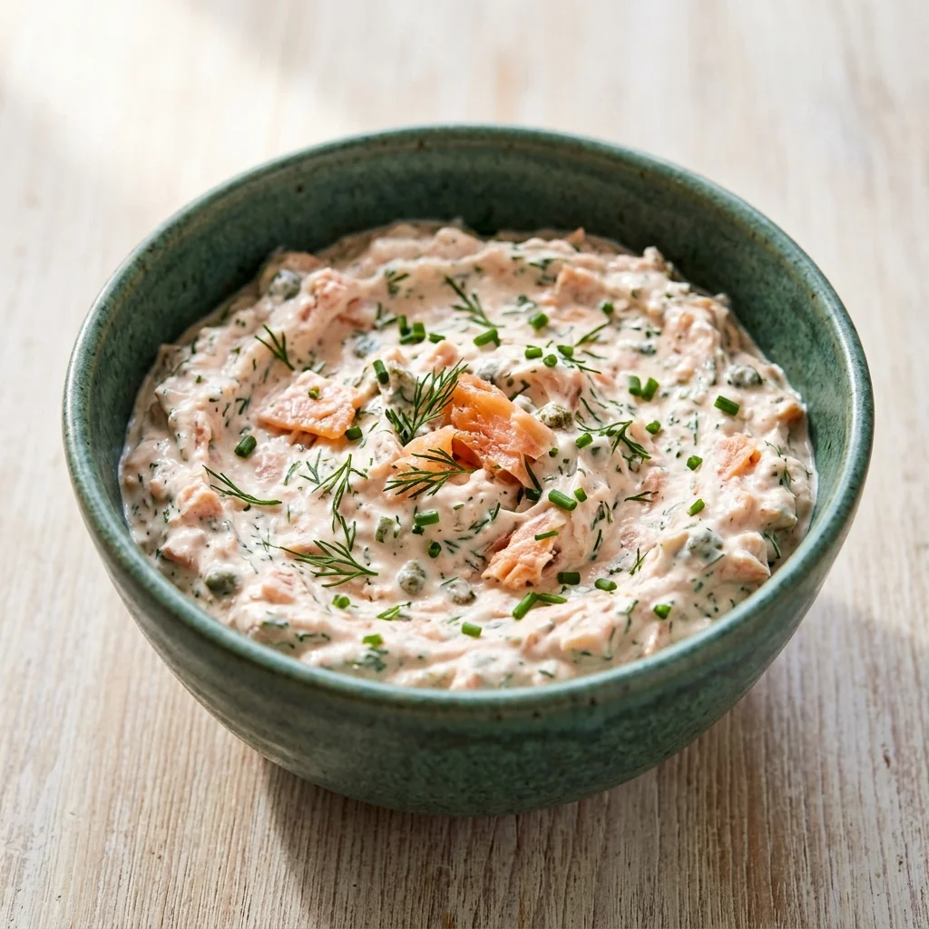 Smoked Salmon Dip with Dill