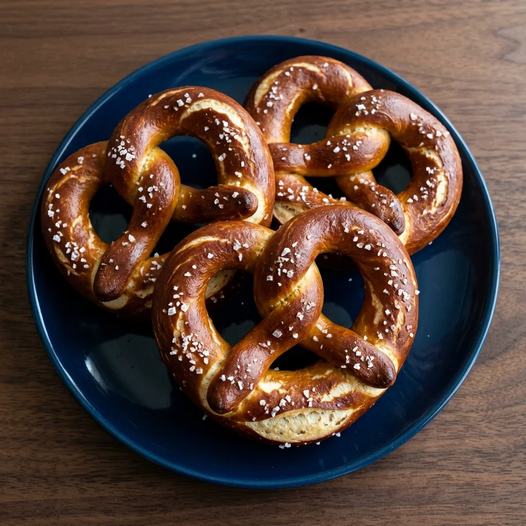 Soft Pretzels with Salt