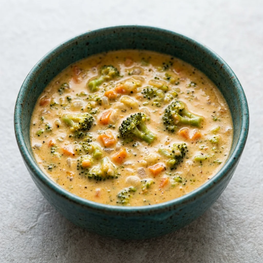 Classic Broccoli Cheddar Soup