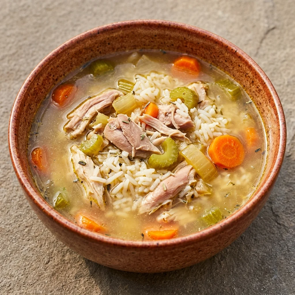 Classic Chicken and Rice Soup