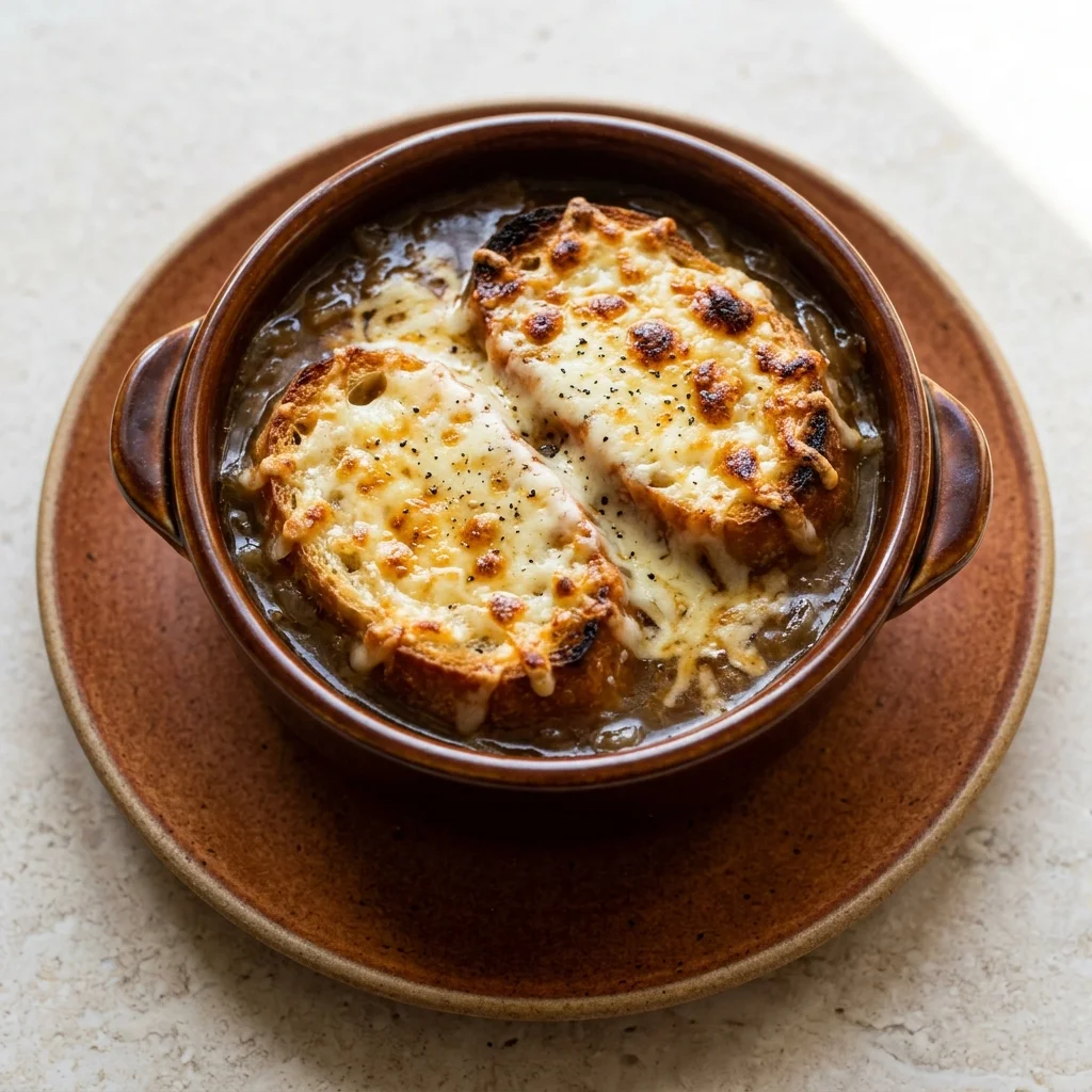 French Onion Soup with Gruyère