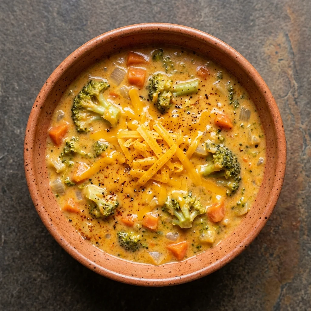 Instant Pot Broccoli Cheddar Soup