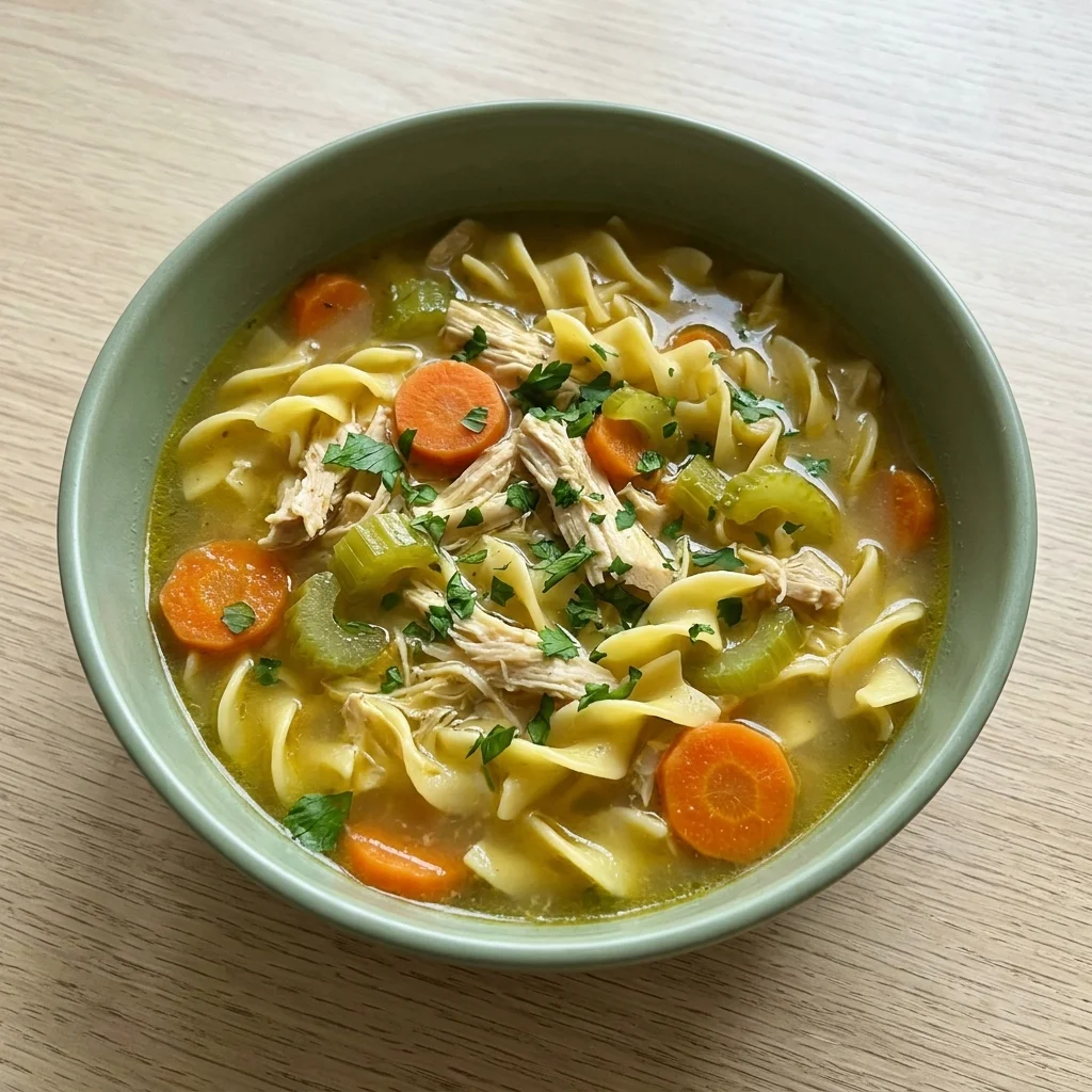 One-Pot Chicken Noodle Soup