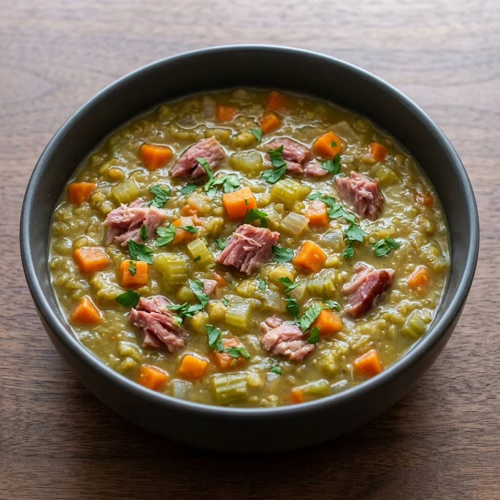 Slow Cooker Split Pea Soup