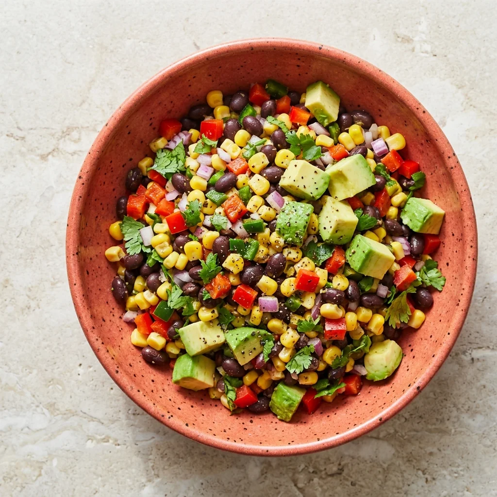 Gluten Free Black Bean Corn Salsa