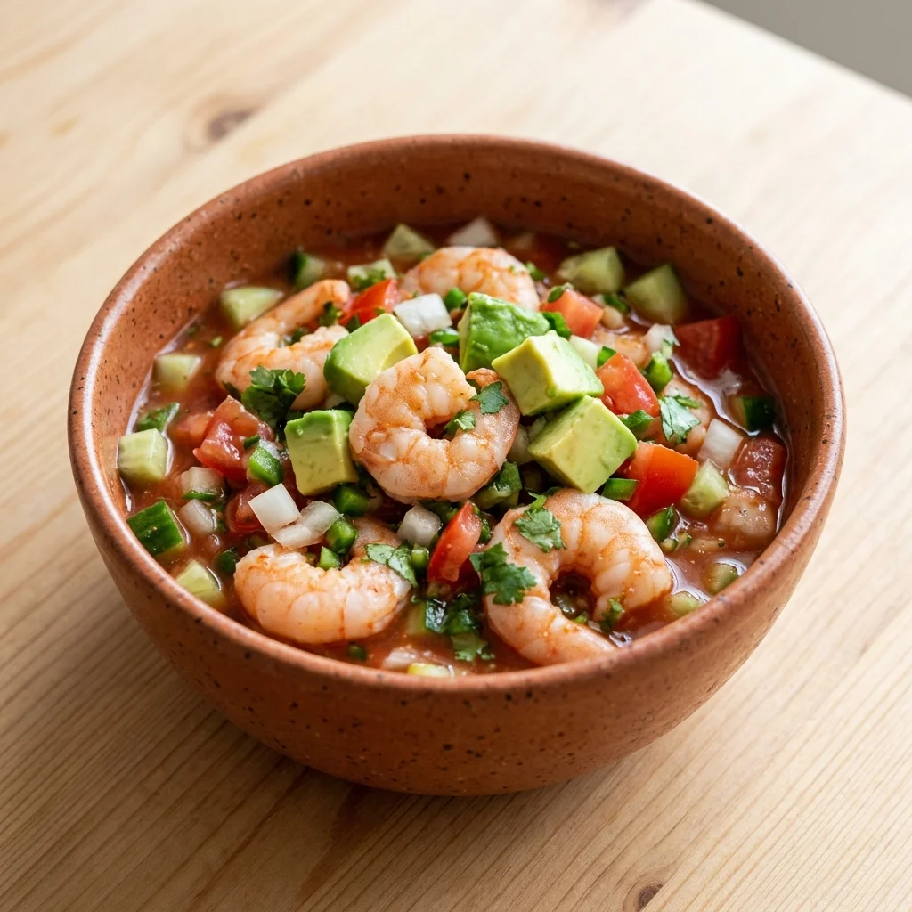 Gluten Free Mexican Shrimp Cocktail