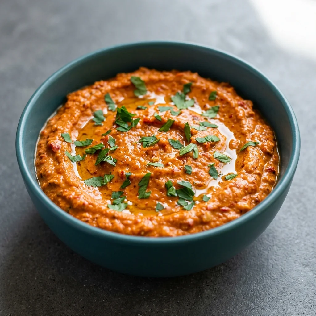 Gluten Free Roasted Red Pepper Dip